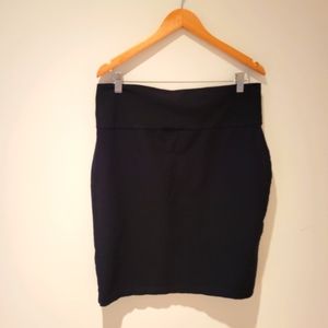 Eileen Fisher Large Black Stretch Skirt🌱🌿🍀